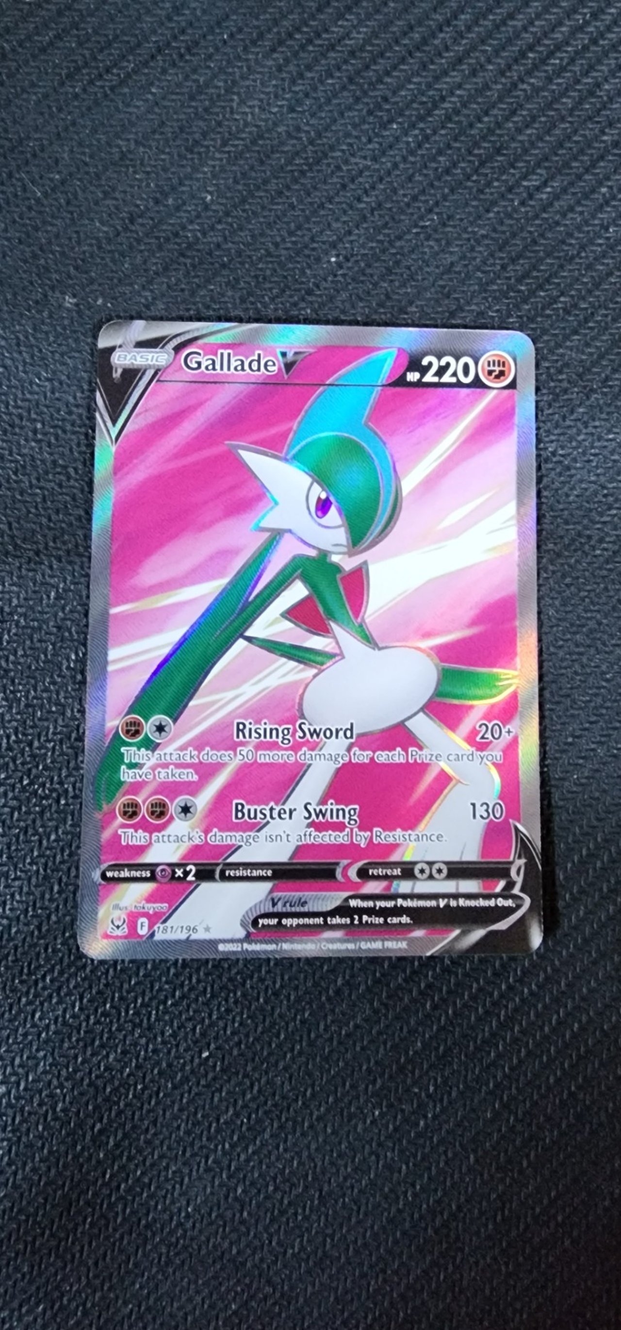 Gallade V 181/196 (Lost Origin) Pokmon - TradeUp
