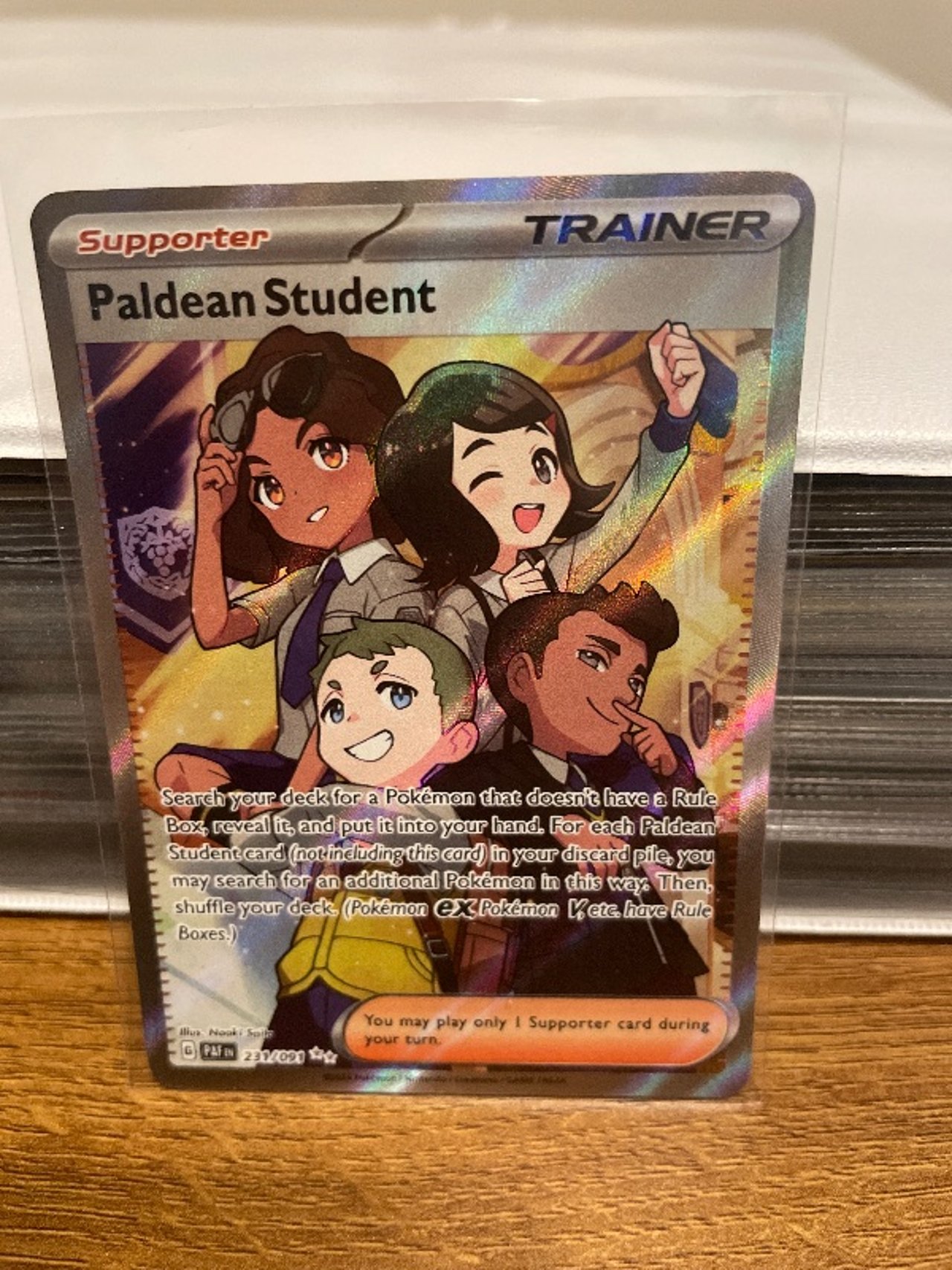 Paldean Student 231/91 (Paldean Fates) Pokmon - TradeUp